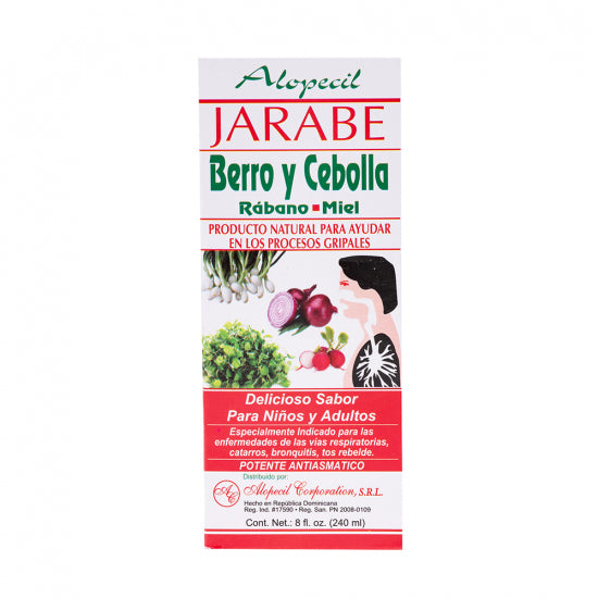 ALOPECIL BERRO & CEBOLLA JARABE 8oz