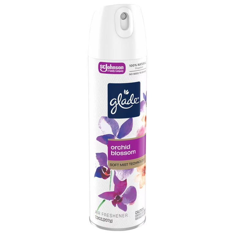 GLADE SPRAY ORCHID BLOSSOMS 6/7.3oz