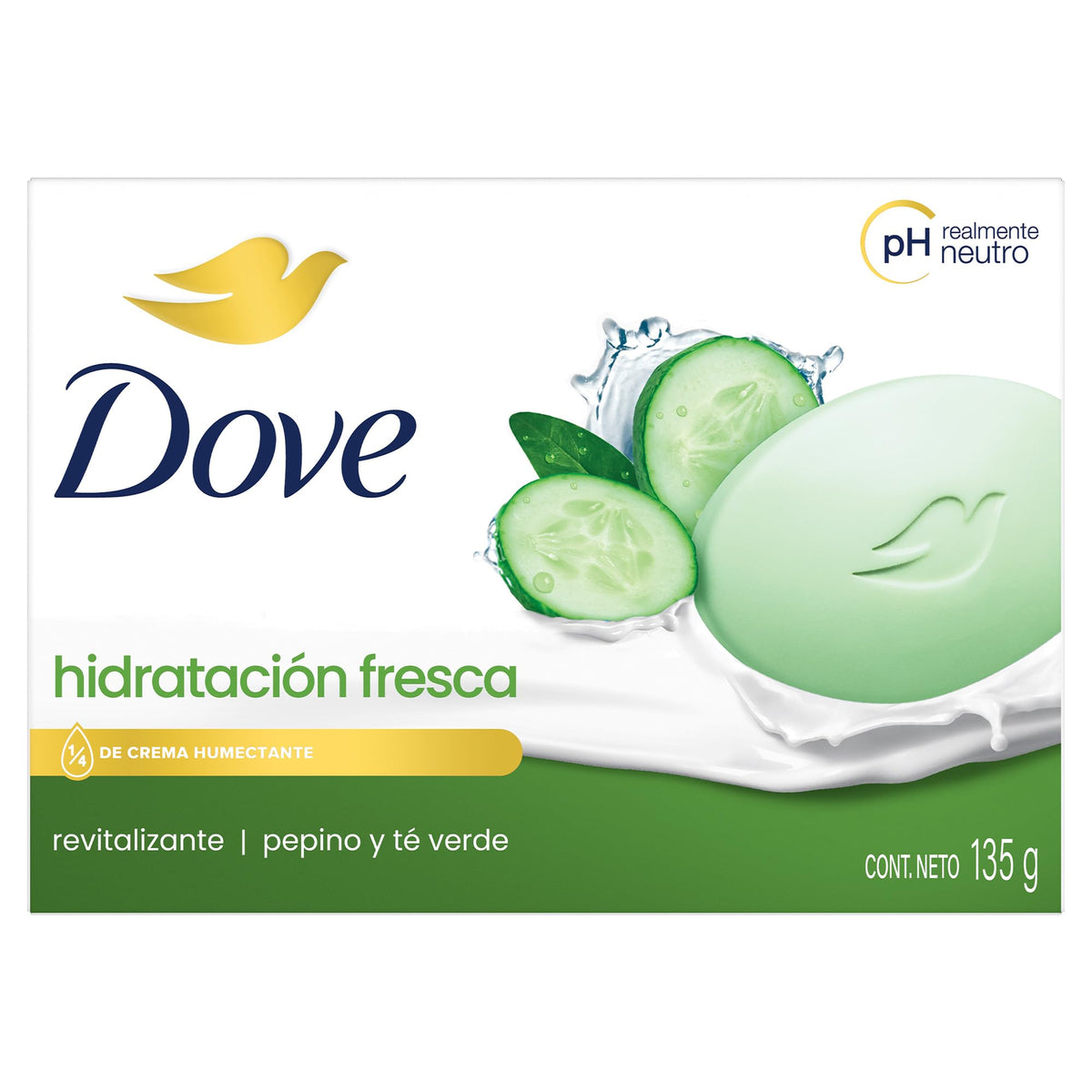 DOVE BAR SOAP CUCUMBER FRESH TOUCH 48/135G
