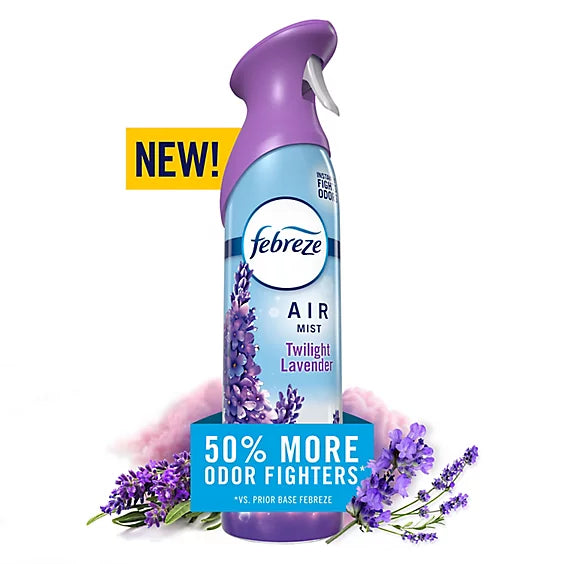 FEBREZE AIR FRESHENER TWILIGHT LAVENDER 6/8.1 oz