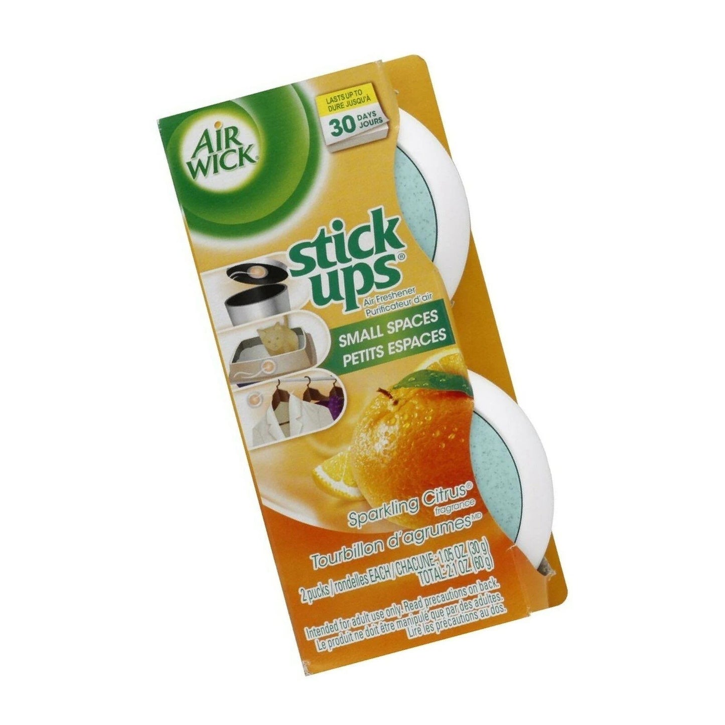 AIR WICK STICK UPS SPARKLING CITRUS 12/2CT