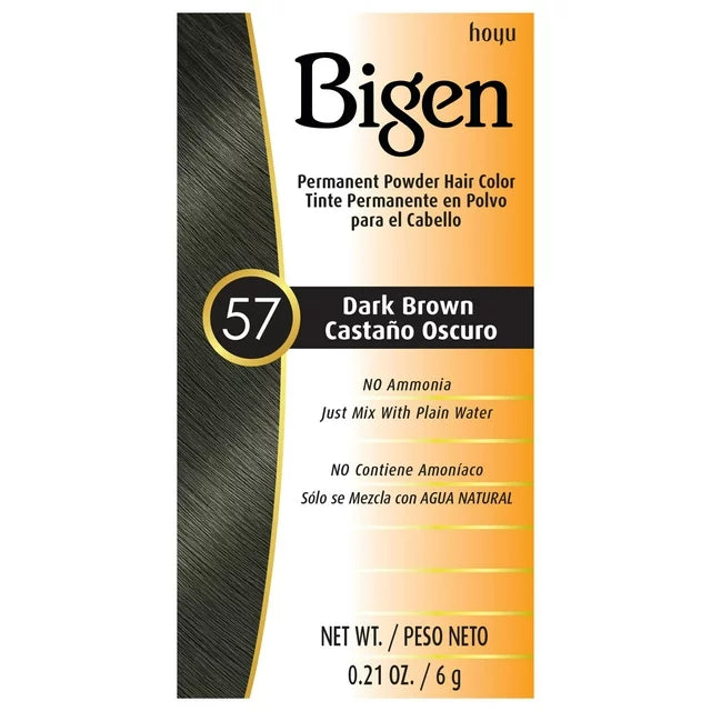 BIGEN POWDER HAIR COLOR #57 DARK BROWN 0.21oz