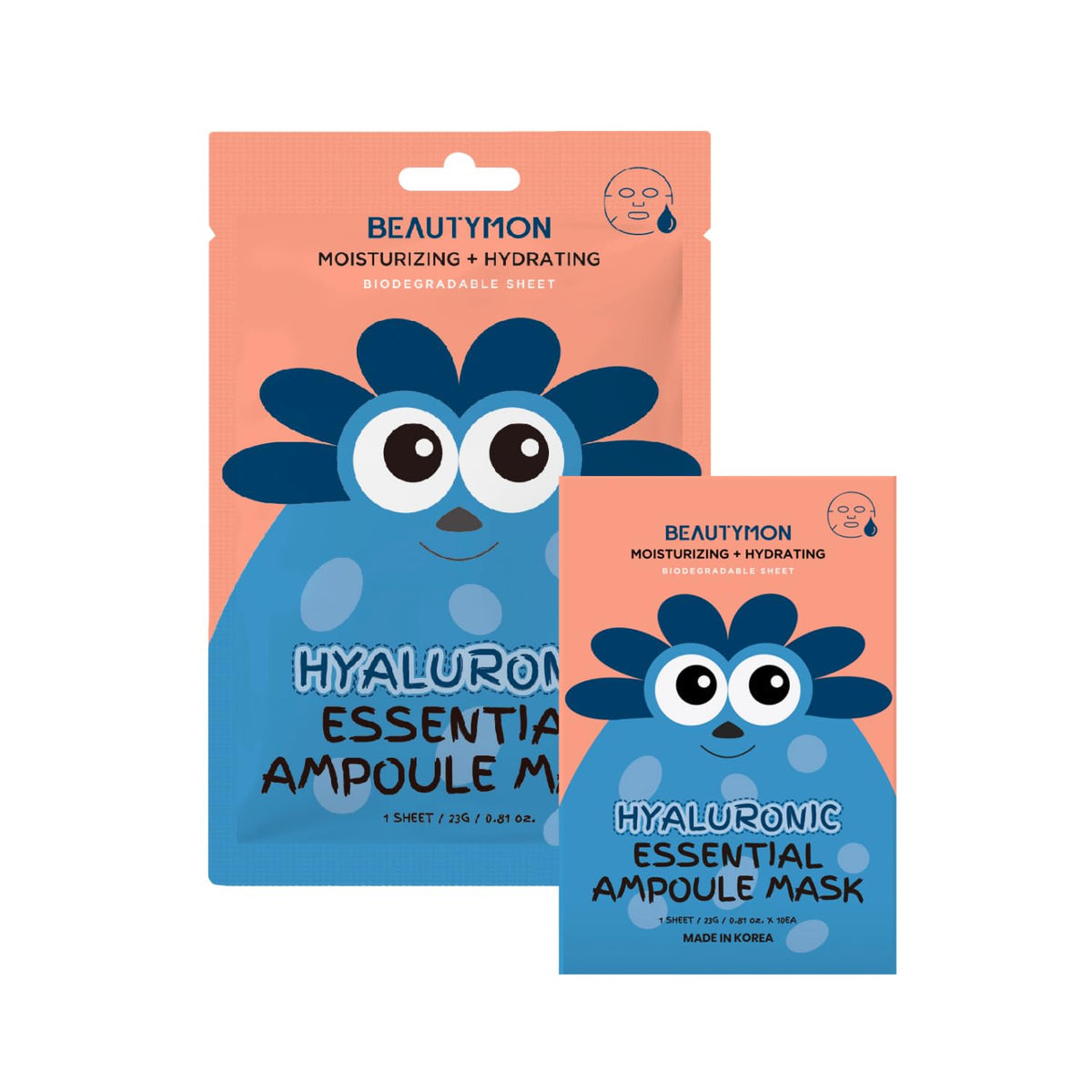 BEAUTYMON AMPOULE MASK HYALURONIC 24/10CT