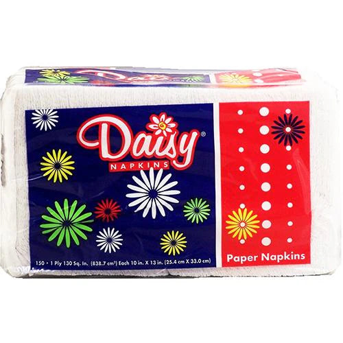 DAISY PAPER NAPKINS 18/150CT
