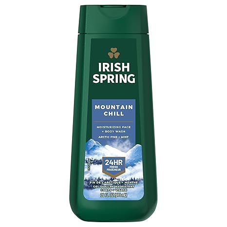IRISH SPRING BODY WASH MOUNTAIN CHILL 4/20oz