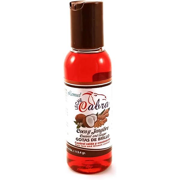 LECHE CABRA COCONUT & GINGER GOTAS DE BRILLO 1/4oz