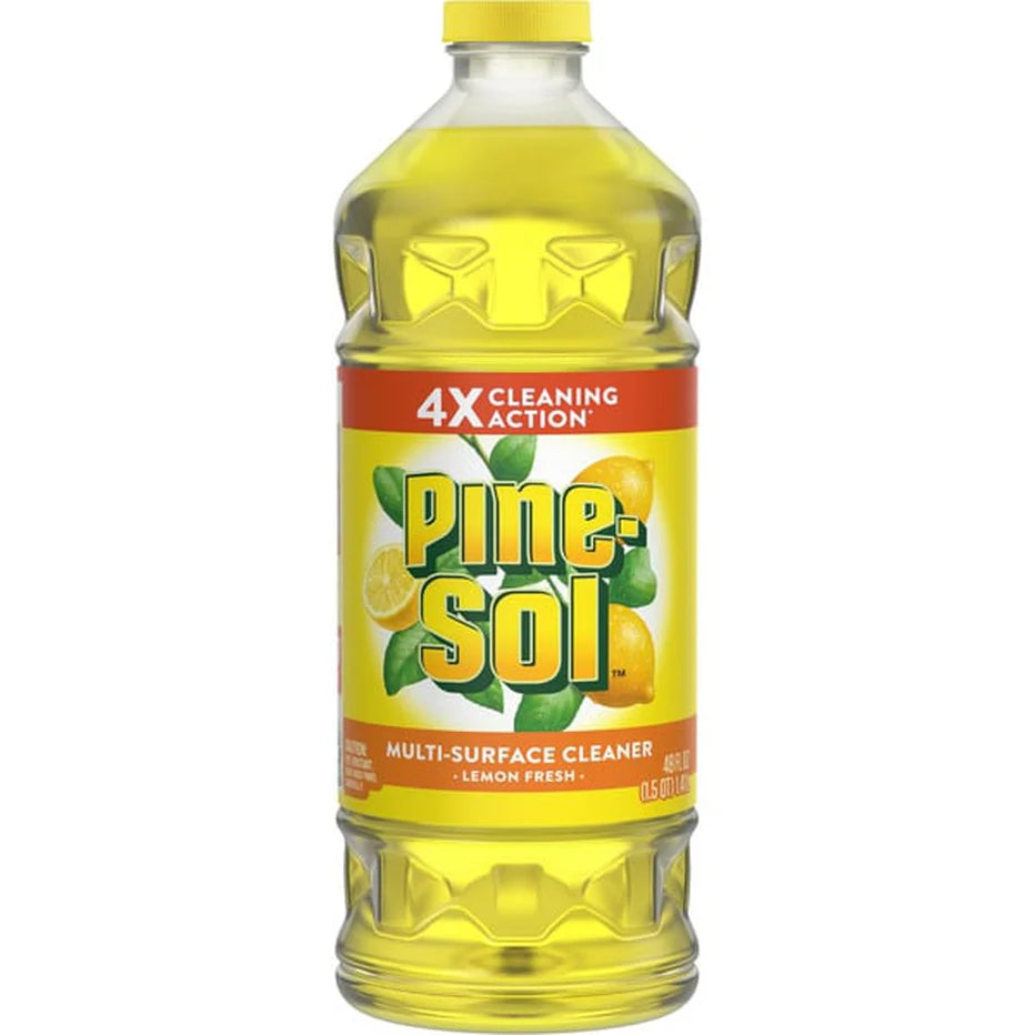 PINE SOL CLEANER LEMON 8/48oz