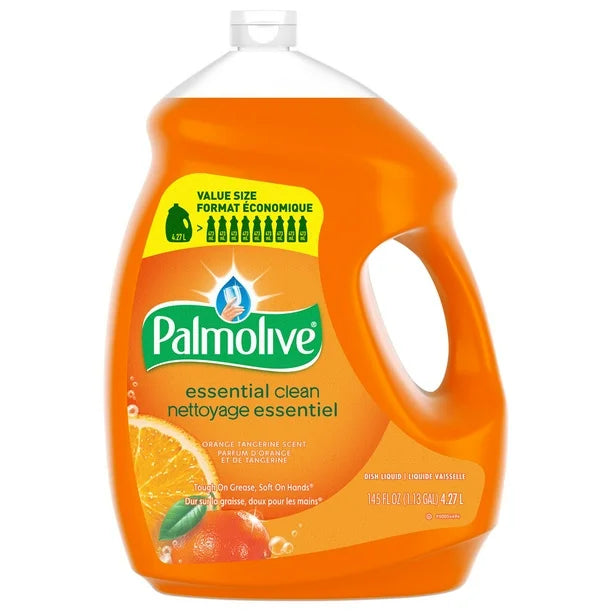 PALMOLIVE DISH WASH ORANGE 4/145oz
