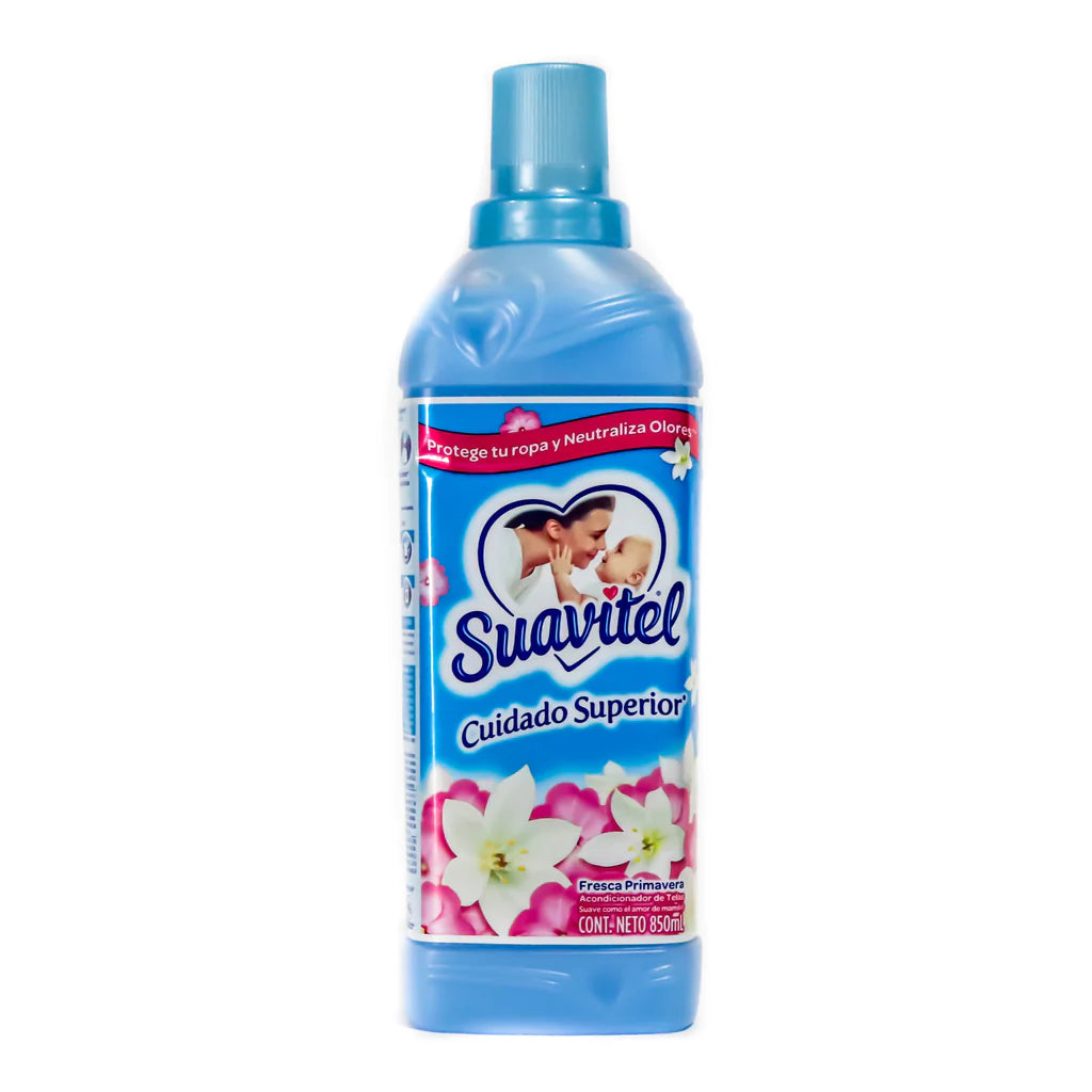 SUAVITEL FABRIC SOFTENER PRIMAVERA 12/850ml