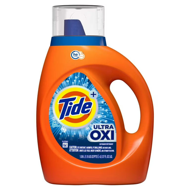 TIDE LIQUID DETERGENT ULTRA OXI BOOST 6/37 oz