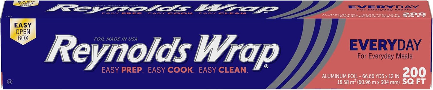 REYNOLDS WRAP ALUMINUM FOIL ROLL 12/200SQ