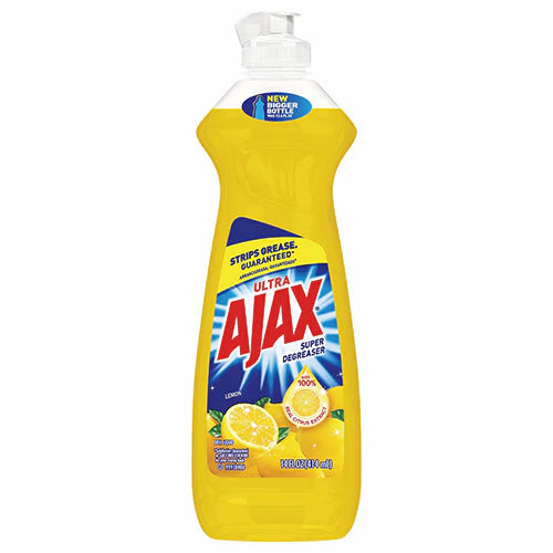 AJAX DISHWASH LIQUID LEMON 20/12.4oz