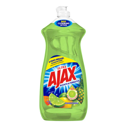 AJAX DISHWASH LIQUID LIME 9/28oz