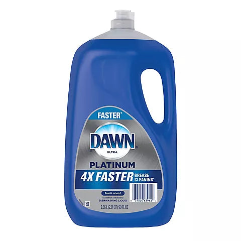 DAWN ULTRA DISHWASH PLATINUM 6/90oz