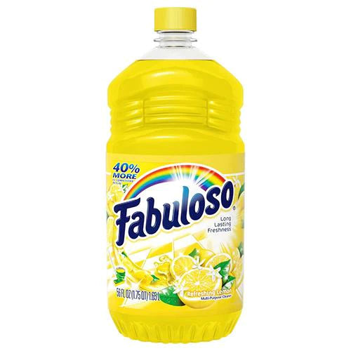 FABULOSO CLEANER LEMON 6/56oz