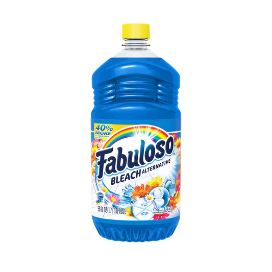 FABULOSO CLEANER SPRING FRESH with BLEACH 6/56oz