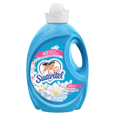 SUAVITEL FABRIC SOFTENER FIELD FLOWERS 4/105oz