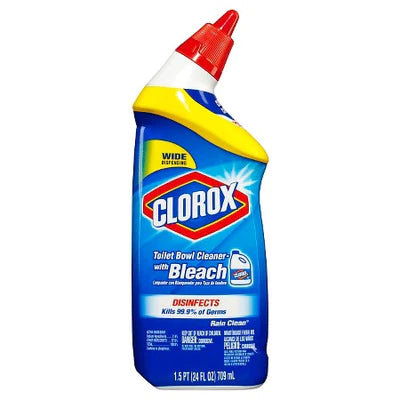 CLOROX TOILET BOWL CLEANER RAIN CLEAN 12/24oz