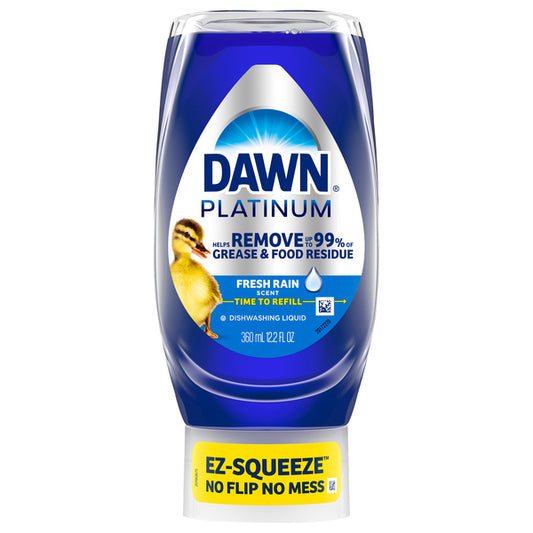 DAWN ULTRA EZ SQUEEZE PLATINUM FRESH RAIN 12.2oz