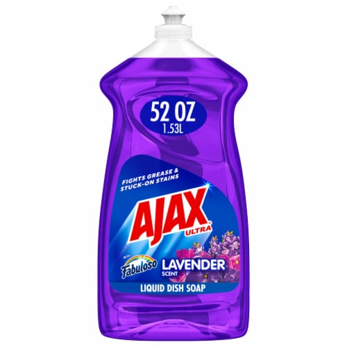 AJAX DISH WASH LIQUID FABULOSO LAVENDER 6/52oz