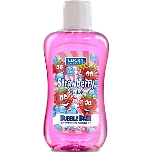 LUCKY BUBBLE BATH STRAWBERRY 12/20oz