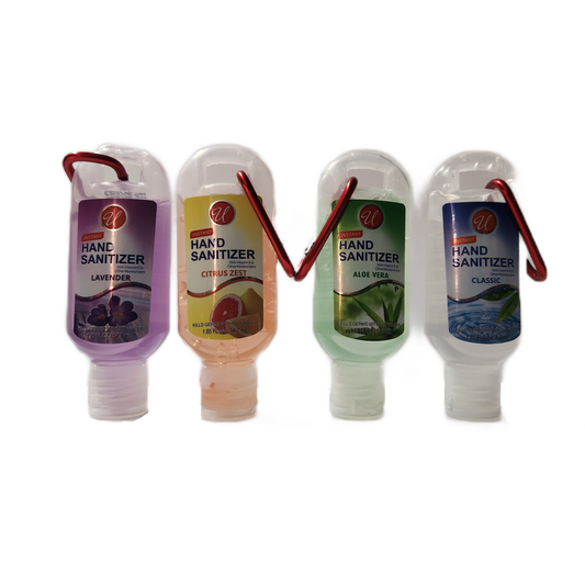 U HAND SANITIZER WITH CLIP 48PK
