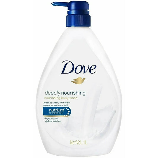 DOVE BODY WASH DEEPLY NOURISHING 12/1L