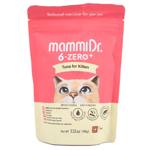 MAMMI DR. 6 ZERO+ TUNA CAT 12/3.52oz (SKU#12632)