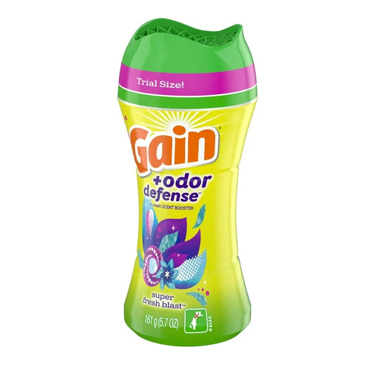 GAIN +ODOR DEFENSE IN WASH SCENT BOOSTER SUPER FRESH BLAST 5.7oz