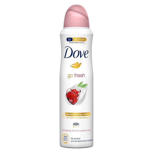 DOVE DEODORANT SPRAY POMEGRANATE 6/150ML