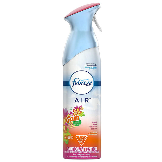 FEBREZE AIR FRESHENER GAIN ISLAND FRESH 6/8.1 oz