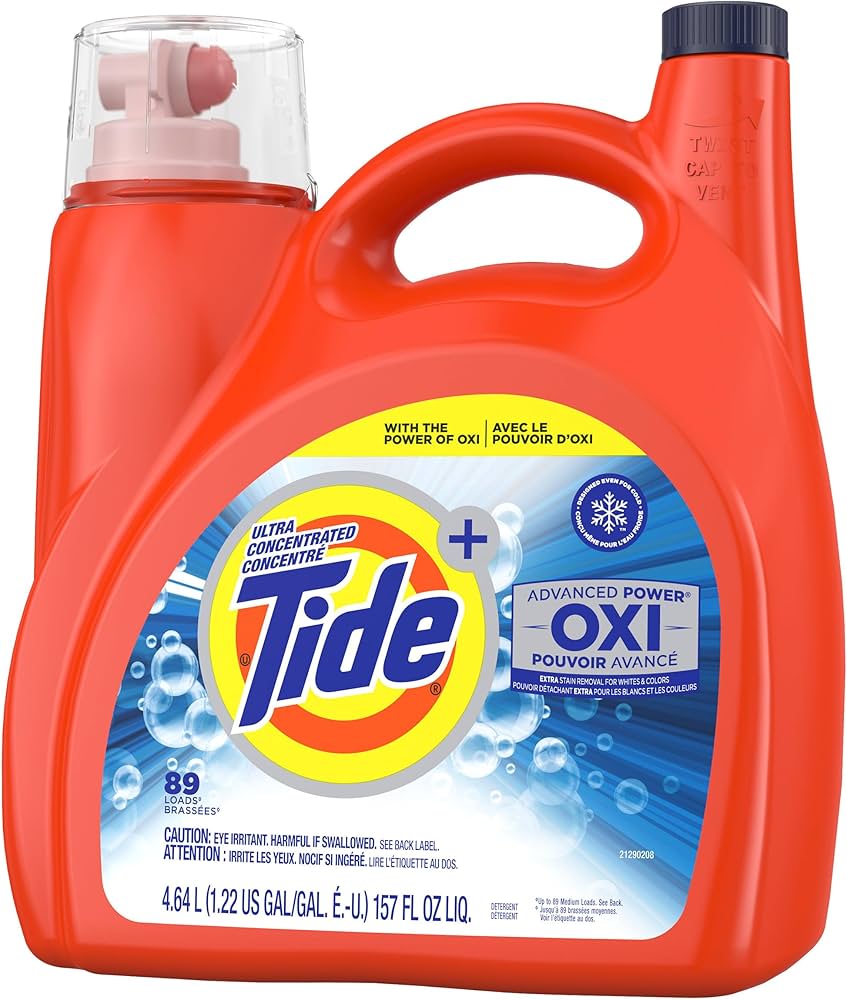 TIDE LIQUID DETERGENT ADVANCE OXI 4/157 OZ