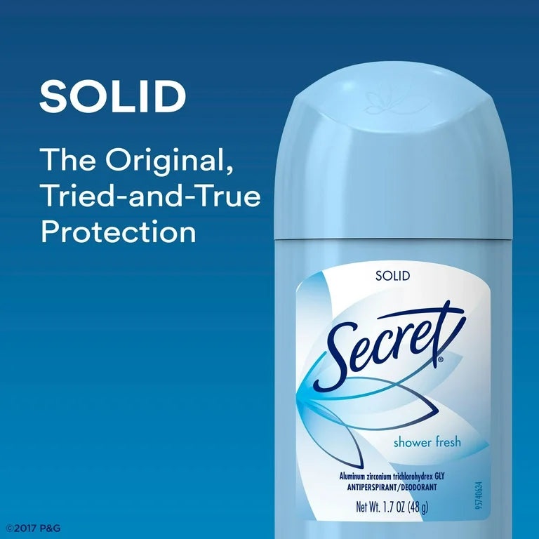 SECRET DEODORANT STICK SHOWER FRESH 12/1.7oz