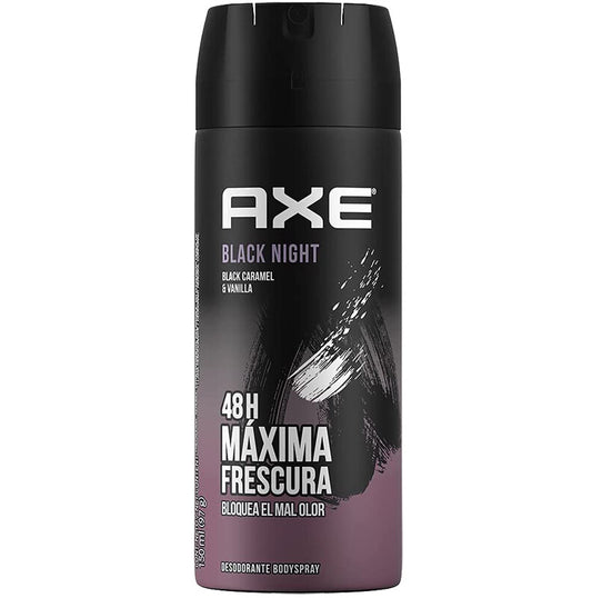 AXE BODY SPRAY BLACK NIGHT 12/150ML