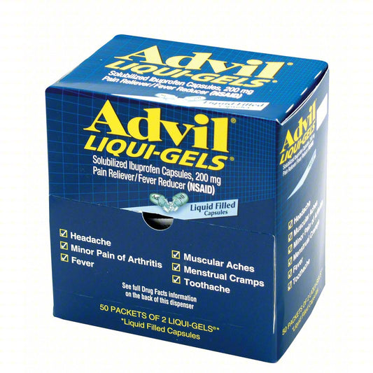 ADVIL LIQUID GELS 50PK