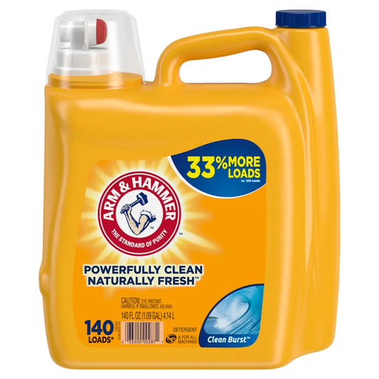 ARM & HAMMER POWERFULLY CLEAN NATURALLY FRESH CLEAN BURST 2/140oz