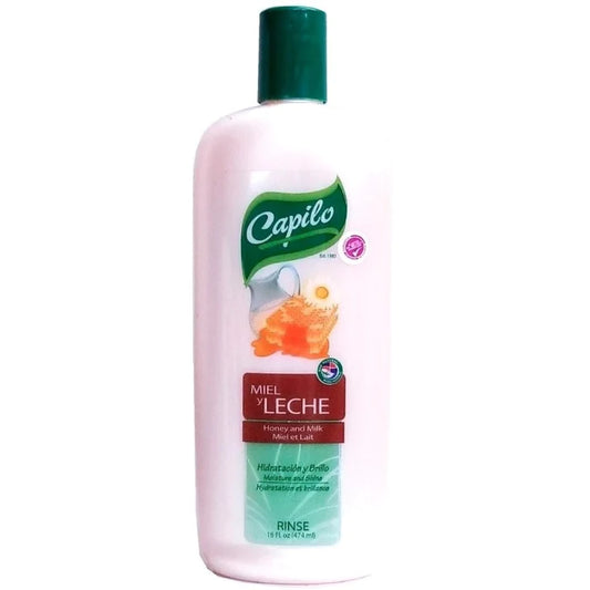 CAPILO HONEY & MILK RINSE (CONDITIONER) 16oz