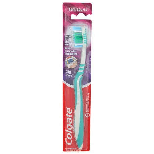COLGATE TOOTHBRUSH ZIG ZAG SOFT 12PK