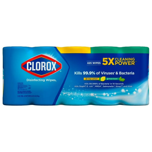 CLOROX DISINFECTING CLEANING WIPES 5/85CT