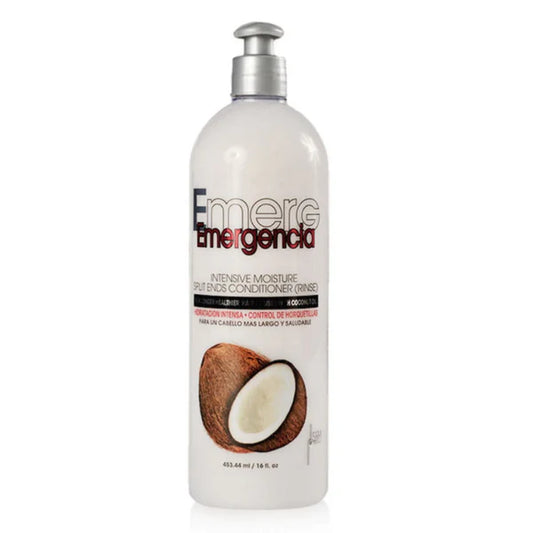 TM EMERGENCIA INTENSIVE MOISTURE SPLIT ENDS COCONUT CONDITIONER (RINSE) 16oz