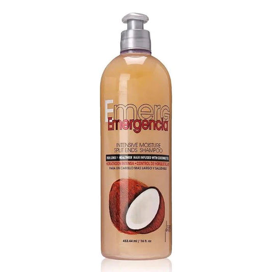 TM EMERGENCIA INTENSIVE MOISTURE SPLIT ENDS COCONUT AVOCADO & OLIVE OIL SHAMPOO 16oz