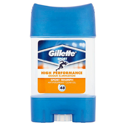 GILLETTE CLEAR GEL STICK TRIUMP SPORT 6/2.3oz