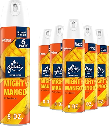 GLADE AIR FRESHENER MIGHTY MANGO 6/8.3oz