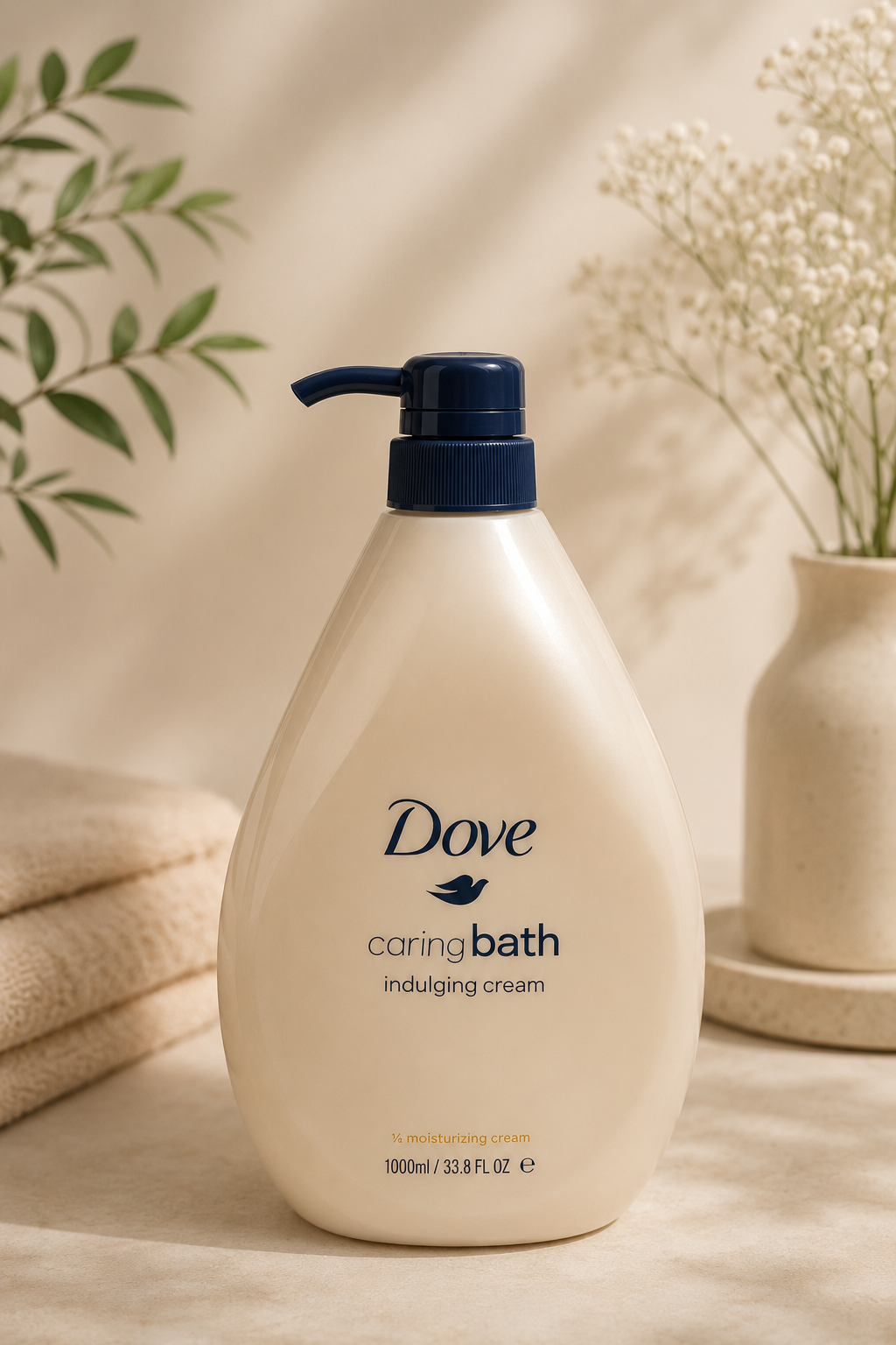 DOVE BODY WASH INDULGING CREAM 1L