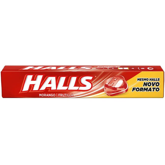 HALLS COUGH DROPS FRUTILLA/STRAWBERRY 21CT
