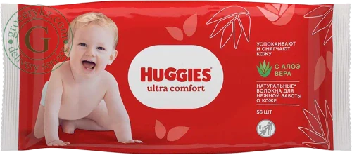 HUGGIES ULTRA COMFORT WIPES 10/56CT