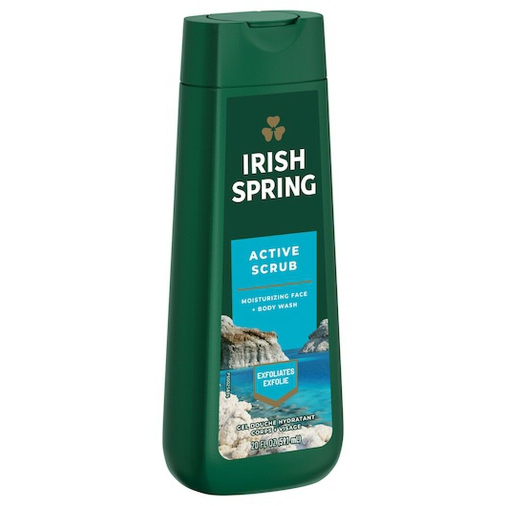 IRISH SPRING BODY WASH DEEP ACTION 4/20oz – SARM WHOLESALE