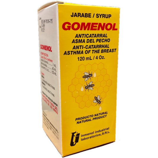 GOMENOL JARABE/SYRUP 4oz