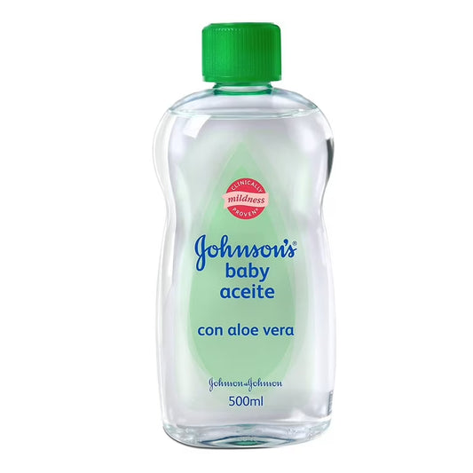 JOHNSON'S BABY OIL ALOE 500ML