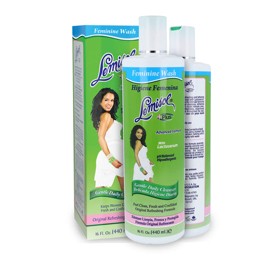 LEMISOL PLUS FEMININE WASH GENTLE DAILY CLEANSER 16oz